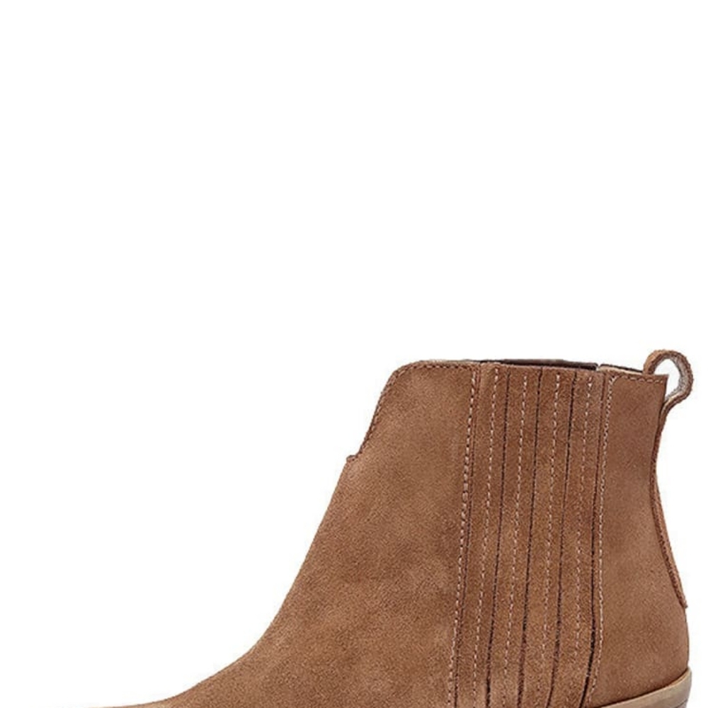 Steve Madden Tan Suede Webster Bootie - Picture 6 of 11